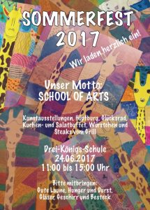 Plakat Schulfest2017